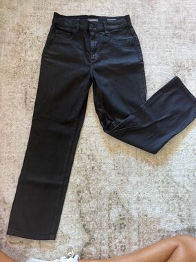 DL1961 Women’s Black Straight-Leg Jeans
